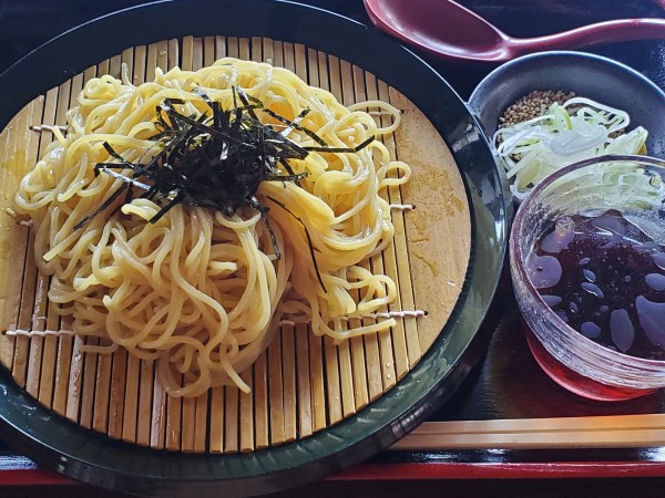 「ざるラーメン」@湯乃市 柄沢店 お食事処の写真