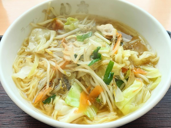 「タンメン」@ラーメンとん太 蓮台寺PA上り店の写真