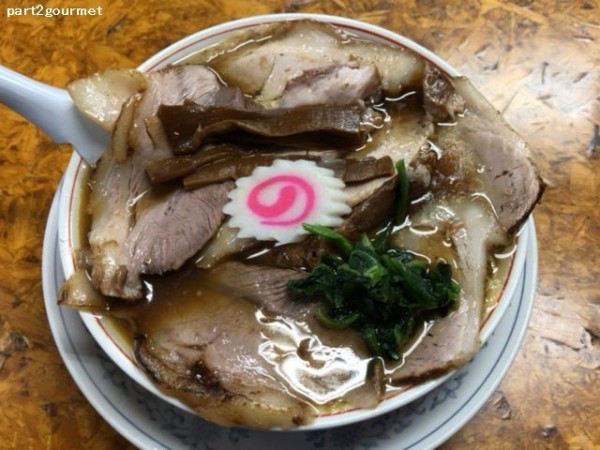 「生姜醤油チャーシュー麺 (1,300円)」@かし亀の写真