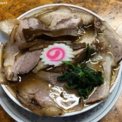 生姜醤油チャーシュー麺 (1,300円)