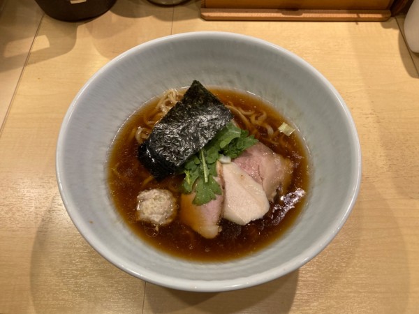 「醤油そば」@饗 くろ㐂の写真