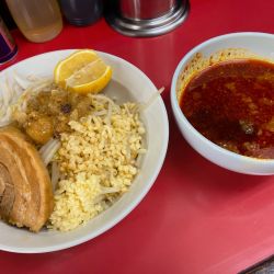 つけ麺　レモントッピング