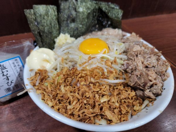 「塩汁なし」@D麺の写真