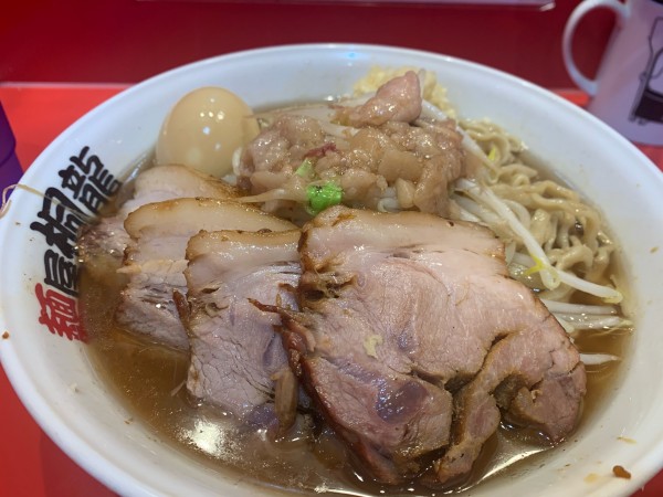 「小ラーメン＋豚2枚＋とろ〜り」@麺屋 桐龍の写真