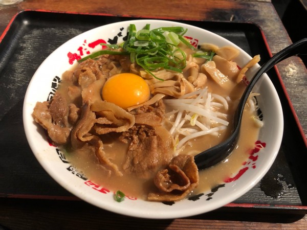 「肉玉中華そば」@うだつ食堂の写真