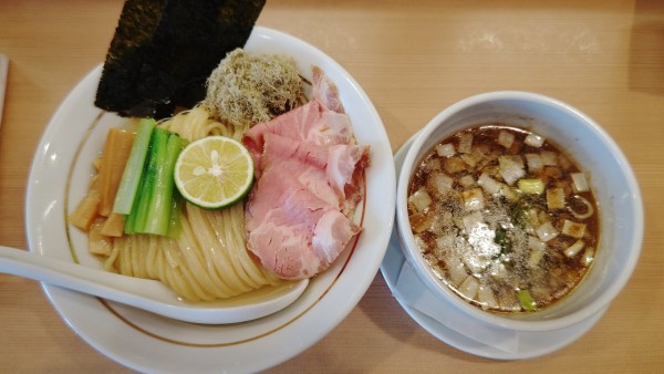 「昆布水つけ麺（限定）」@らぁ麺 はやし田 入間店の写真