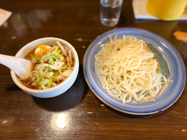 「丸永のつけそば850円+チャーシューきざみ300円」@つけそば丸永 飯能店の写真
