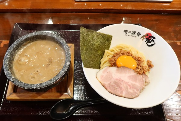 「煮干坦坦つけ麺¥1150」@俺のつけ麺 緑店の写真