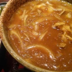 カレー南蛮そば 1080円＋ご飯 160円