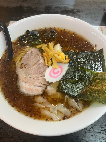 「醤油ラーメン大盛(950円)」@永楽 児玉店の写真