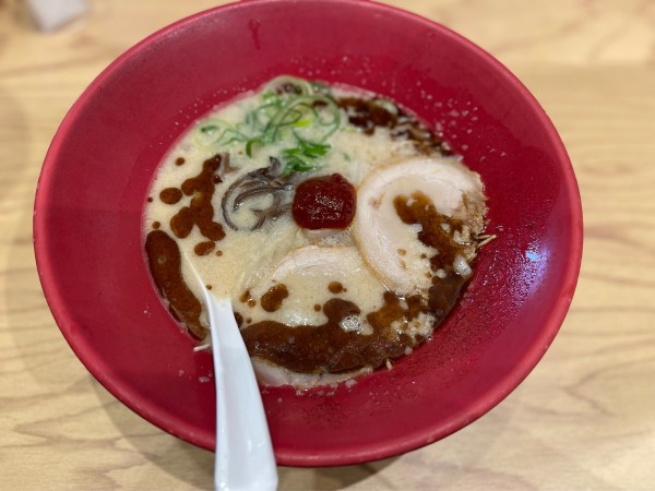 「赤丸新味+チャーハン」@一風堂 名古屋平針店の写真