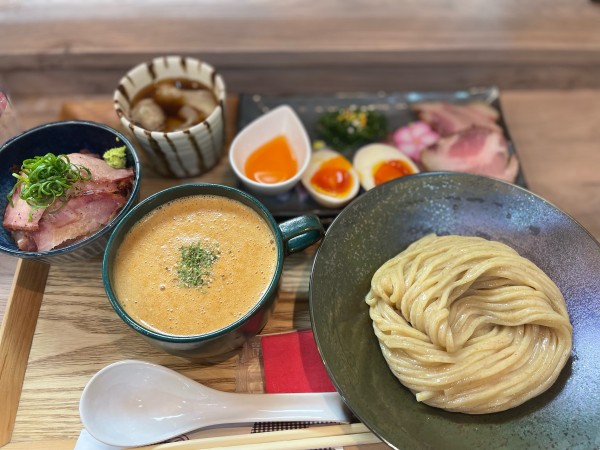 「海老とトマトの濃厚つけそば」@えびそば 緋彩の写真