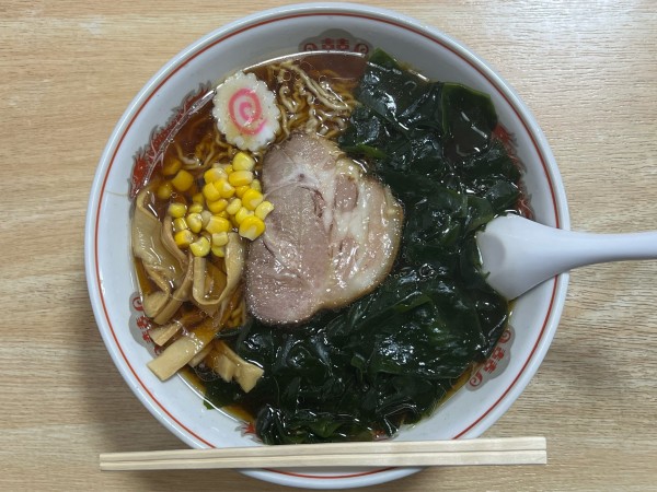 「わかめラーメン」@大黒庵 本店の写真