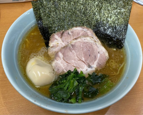 「特製らーめん 海苔 硬 多」@横浜らーめん 武蔵家 綾瀬店の写真