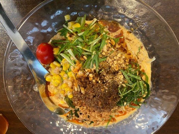 「冷やし担々麺 1辛」@旬ダイニング 鶴田の写真