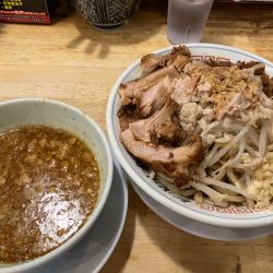 肉増しつけめん＋豚ほぐし