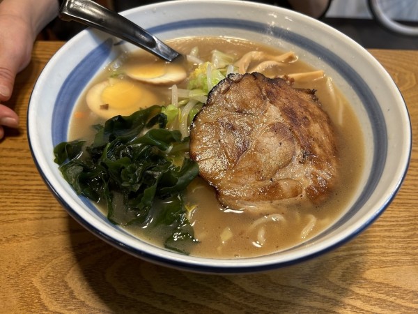 「「鈴乃屋」野菜味噌ラーメン」@鈴乃屋の写真