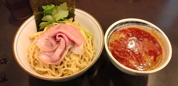 「辛いつけそば」@中華そば 四つ葉の写真