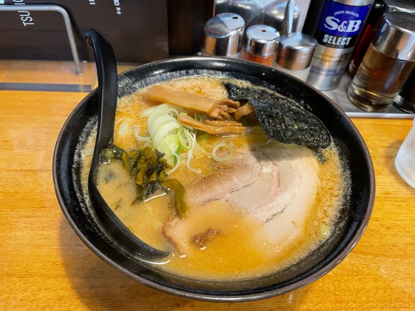「濃厚みそらーめん　968円」@北海道ラーメン 月形の写真