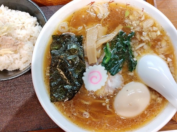 「政好セット＋味玉」@中華そば政好の写真