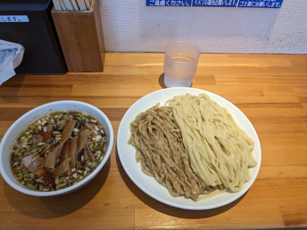 「焙煎２色つけめん」@らぁめん りきどうの写真