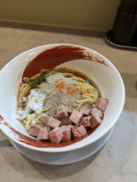 「まぜそば」@麺や スエタクの写真