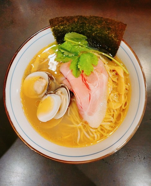 「蛤そば」@中華そば 四つ葉の写真