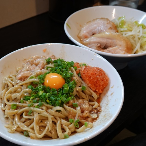 「ひやぽん 1,250円（ニンニク・アブラ）」@豚星。の写真