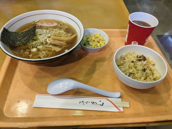「ラーメンチャーハンセット」@太郎松 ノア店の写真