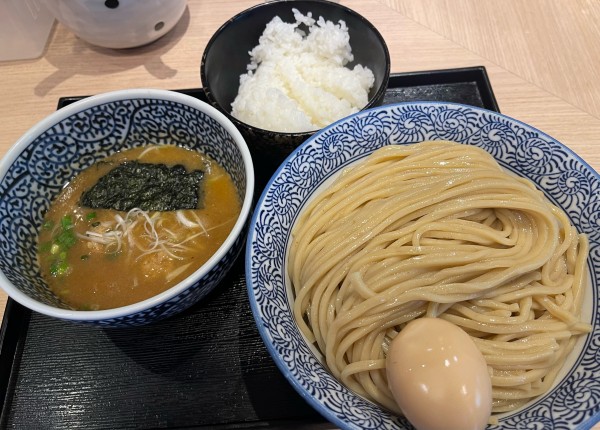 「味玉濃厚魚介つけ麺大盛」@麺屋 一燈の写真