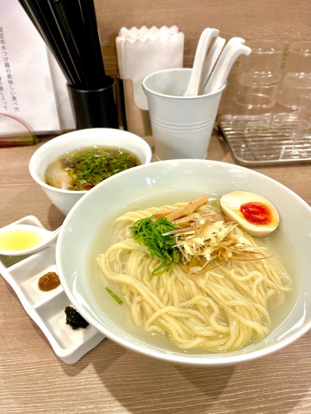 「特製蜆昆布水つけ麺・醤油【TP】大盛」@中華そば 和渦 TOKYOの写真