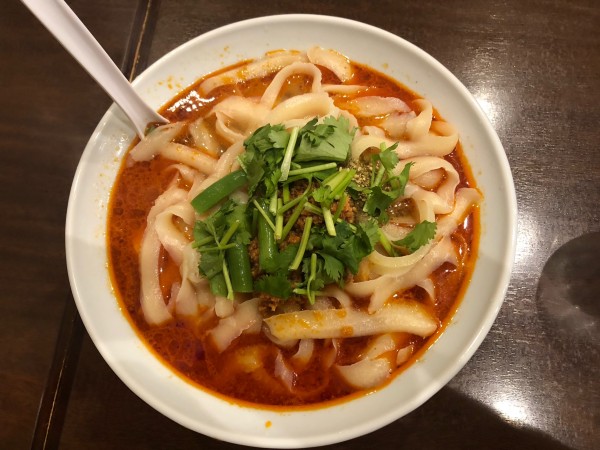 「麻辣刀削麺(大盛)」@唐龍の写真