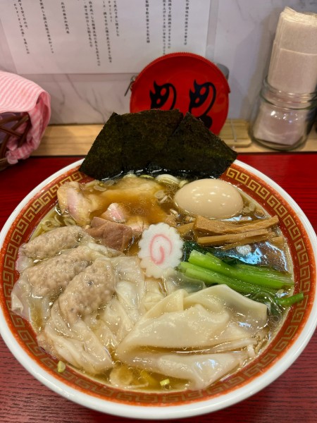 「特製ワンタン麺」@麺創庵 砂田の写真