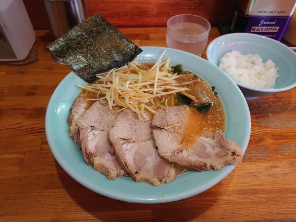 「ネギ味噌チャーシュー麺」@ラーメンショップ 矢部店の写真