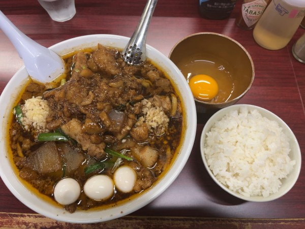 「スタ満ソバ900円」@元祖スタミナ満点らーめん すず鬼の写真