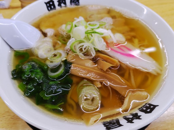 「ラーメン　690円」@田村屋の写真
