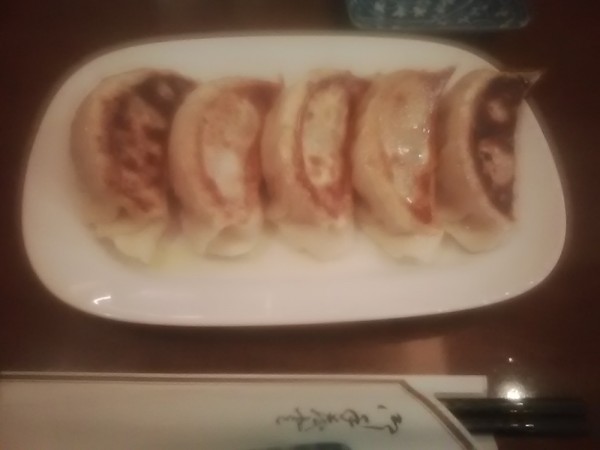 「手作り餃子５ヶ(480円)」@町中華 昇福の写真
