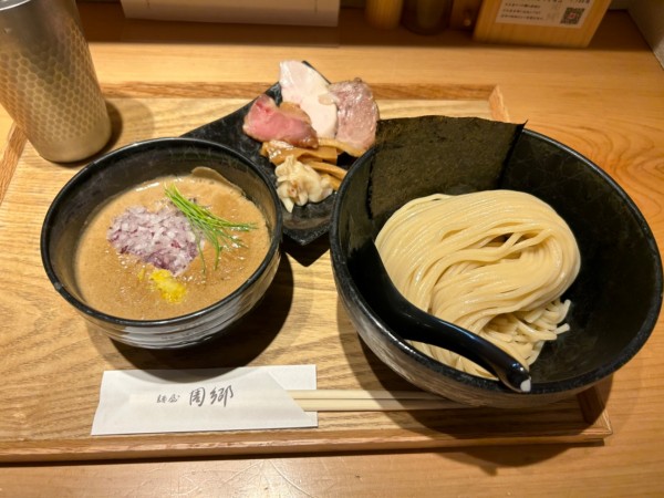 「つけ麺(大:250g)1100円」@麺屋 周郷 新橋店の写真