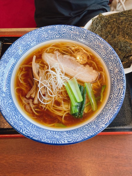 「醤油らーめん海苔トッピング」@らーめん つけめん 大黒屋KAIの写真