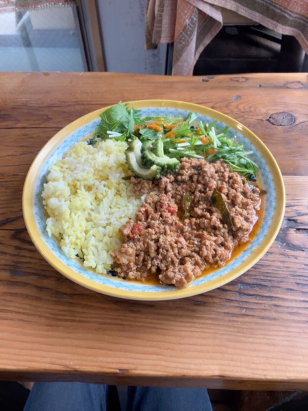 「バイマックルーキーマカレー　1200円」@サンラサーの写真