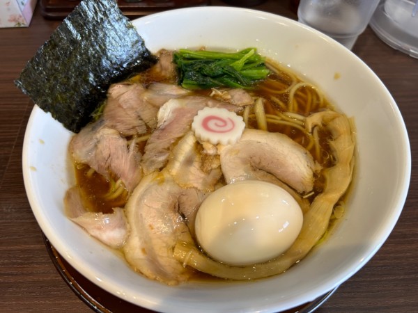 「ラーメン750円+味付玉子100円」@ラーメン 一樹の写真