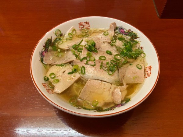 「中華そば小チャーシュー増量(750円)」@中華そば 蘭らんの写真