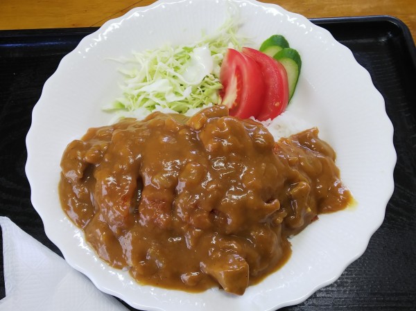 「カツカレー　850円」@石黒食堂の写真