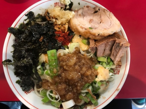 「まぜそば」@ラーメン英二の写真