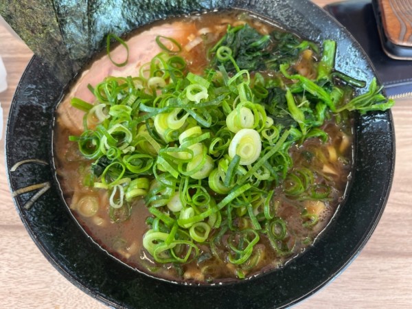 「九条ネギラーメン中950円」@七代目武道家の写真