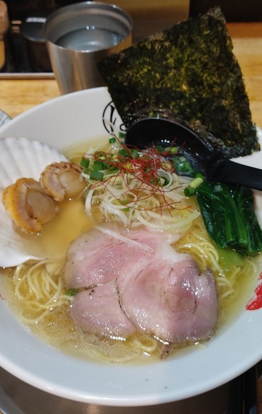 「しじみとホタテの塩らーめん」@ウミのチカラの写真