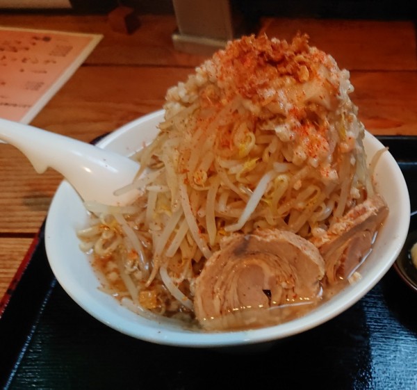 「しょう油鼓舞拉 200g 全増」@麺屋 鼓舞士の写真
