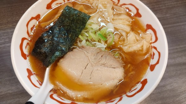 「ワンタン麺」@麺屋 黄昏の写真