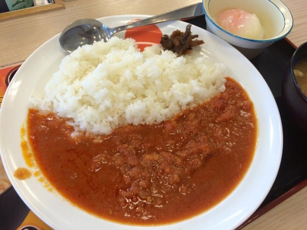 「トマトカレー」@松屋 船橋南口店の写真