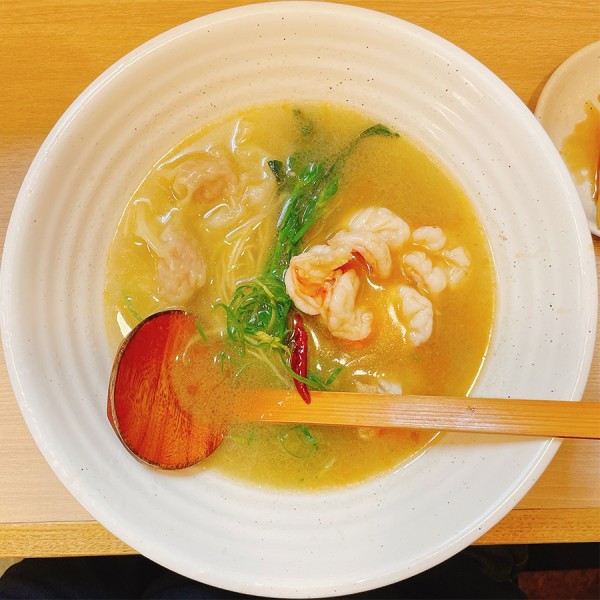 「海老そば」@塩そば 一榮の写真